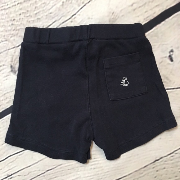 Petit Bateau grey t-shirt and navy shorts baby boy - Picture 8 of 12